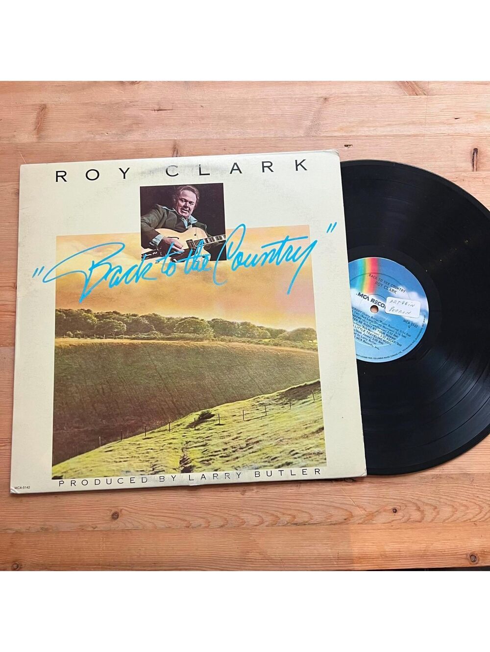 Roy Clark - Back to the Country 33rpm VG+ VR02
